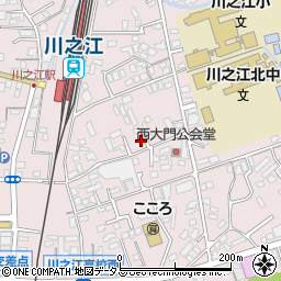 愛媛県四国中央市川之江町2442-3周辺の地図
