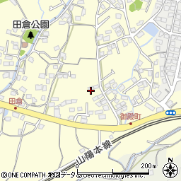 山口県下関市田倉278-3周辺の地図