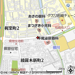 市営住宅前周辺の地図