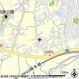 山口県下関市田倉261-2周辺の地図