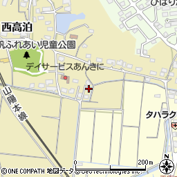山口県山陽小野田市西高泊78-1周辺の地図