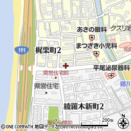 市営松風荘団地Ｒ４周辺の地図