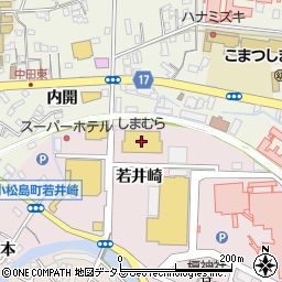 ファッションセンターしまむら小松島店周辺の地図