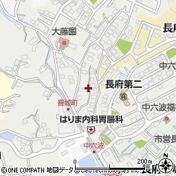 山口県下関市長府豊城町7周辺の地図