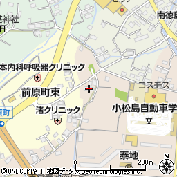 徳島県小松島市中郷町西久保35-4周辺の地図