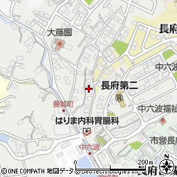 山口県下関市長府豊城町7-28周辺の地図