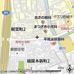 市営松風荘団地Ｒ６周辺の地図