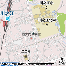 愛媛県四国中央市川之江町2451-4周辺の地図