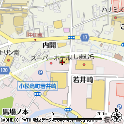 くすりのレデイ　小松島店周辺の地図