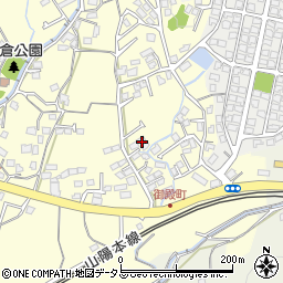 山口県下関市田倉261-3周辺の地図