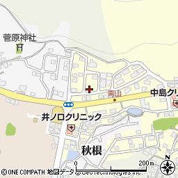 山口県下関市田倉727周辺の地図