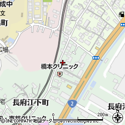 山口県下関市長府江下町1-30周辺の地図