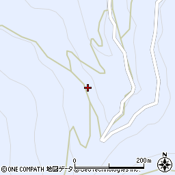 徳島県三好市井川町井内西7596周辺の地図