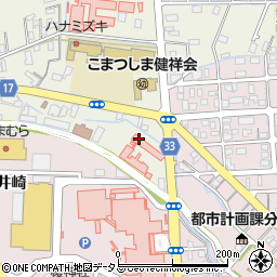 徳島ロイヤル病院周辺の地図