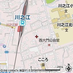 愛媛県四国中央市川之江町2439-3周辺の地図