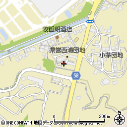 山口県防府市西浦2250周辺の地図