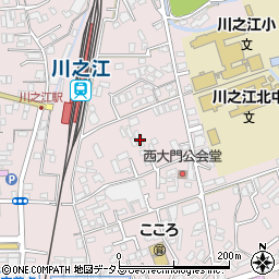 愛媛県四国中央市川之江町2443周辺の地図