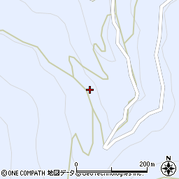 徳島県三好市井川町井内西7591周辺の地図