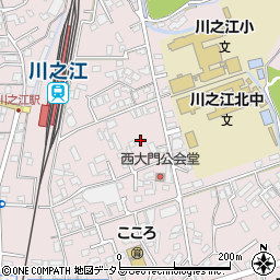 愛媛県四国中央市川之江町2447-7周辺の地図