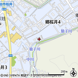 東洋ハウス郷桜井団地周辺の地図