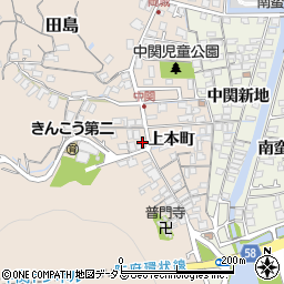 山口県防府市田島上本町2578周辺の地図