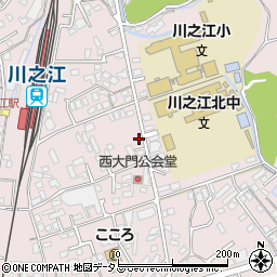 愛媛県四国中央市川之江町2452-2周辺の地図