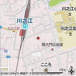 愛媛県四国中央市川之江町2439周辺の地図