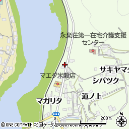 徳島県三好市池田町中西フナト60周辺の地図
