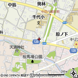 徳島県小松島市中田町奥林33周辺の地図