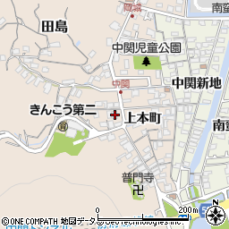 山口県防府市田島上本町2578-1周辺の地図
