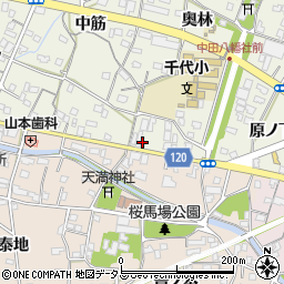 徳島県小松島市中田町奥林78-3周辺の地図