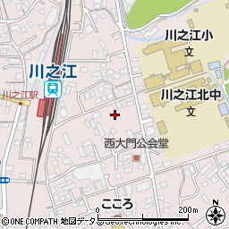 愛媛県四国中央市川之江町2447-10周辺の地図