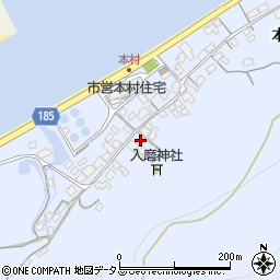 山口県防府市向島本村1036周辺の地図