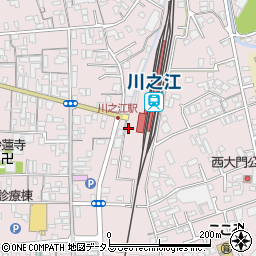 愛媛県四国中央市川之江町2475-8周辺の地図