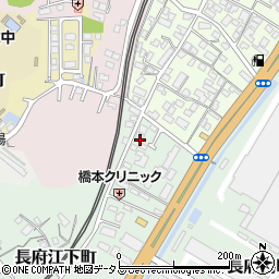 山口県下関市長府江下町1-35周辺の地図
