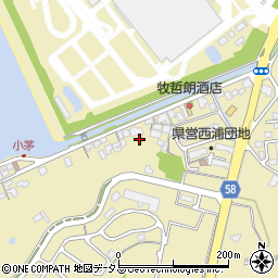 山口県防府市西浦2307周辺の地図