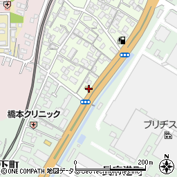 山口県下関市長府松小田本町24周辺の地図