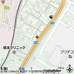 山口県下関市長府松小田本町24周辺の地図