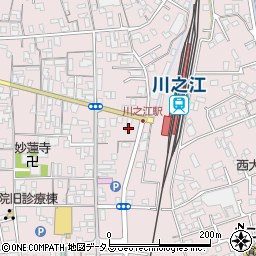 愛媛県四国中央市川之江町1651周辺の地図