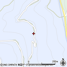 徳島県三好市井川町井内西6449周辺の地図