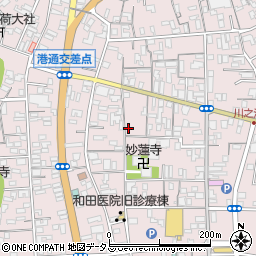 愛媛県四国中央市川之江町1673周辺の地図
