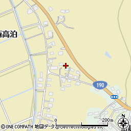 山口県山陽小野田市西高泊2380周辺の地図