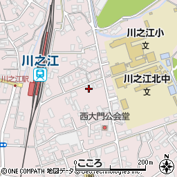 愛媛県四国中央市川之江町2458-6周辺の地図