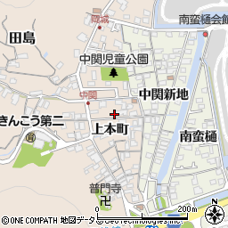 山口県防府市田島上本町2615周辺の地図