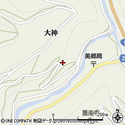 徳島県吉野川市美郷大神49-1周辺の地図