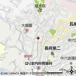 山口県下関市長府豊城町7-45周辺の地図
