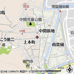 山口県防府市田島上本町2621周辺の地図