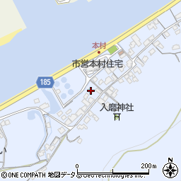 山口県防府市向島本村1006周辺の地図