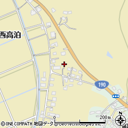 山口県山陽小野田市西高泊2381周辺の地図