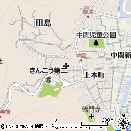 山口県防府市田島上本町2573周辺の地図